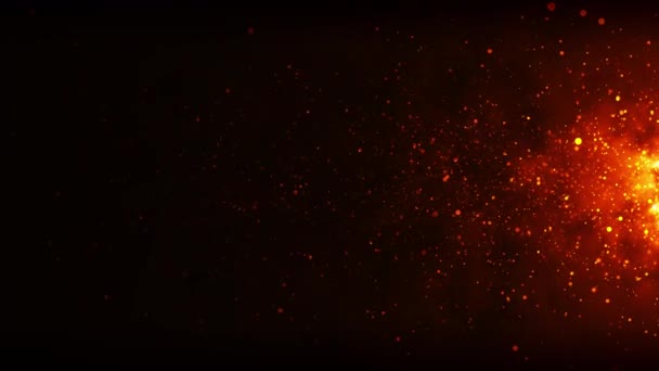 Red Fire Flares Effects Background Video — 비디오