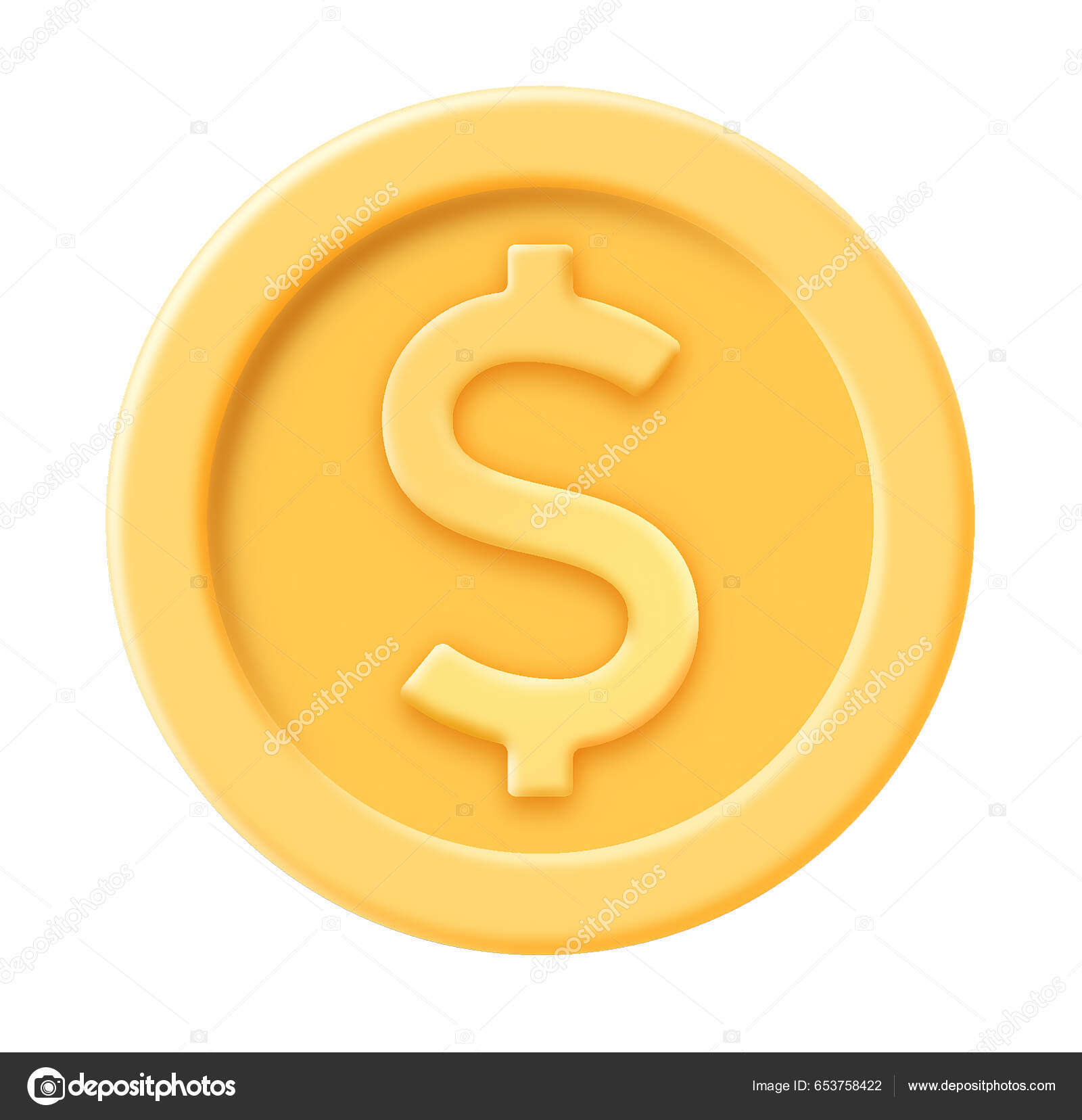 金币标志符号图标——图库图片© graphixmania #653758422