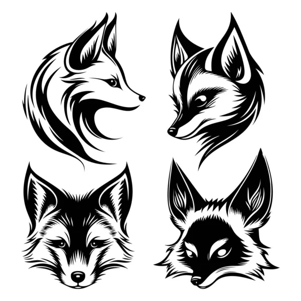 Λογότυπο Κεφαλής Αλεπούς — Διανυσματικό Αρχείο