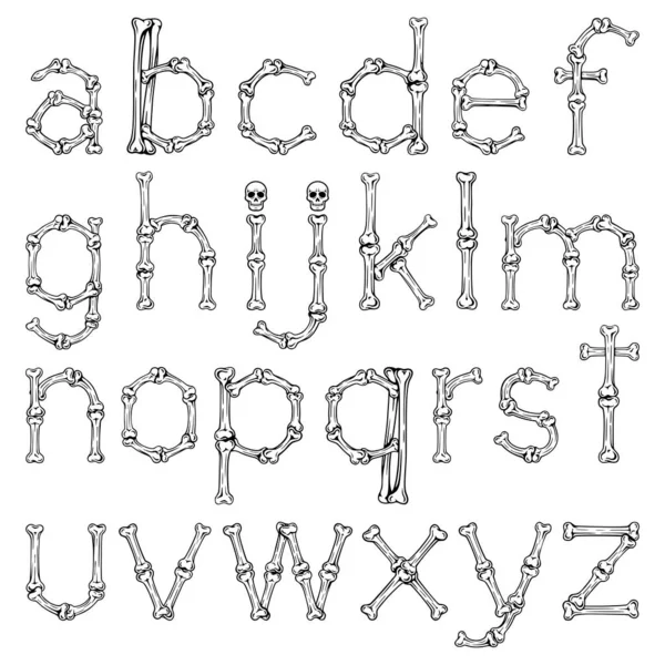 Illustration Alphabet white
