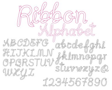 Kurdele alfabesi harfleri yazı tipleri