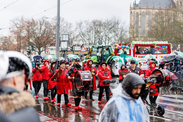  Erfurt Germany 11Th February 2024 Traditional German Carnival Fasching Bildidee 