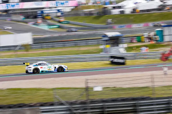 Oschersleben, Almanya. 29 Nisan 2024. David Schumacher MERCEDES-AMG GT3 takım WINWARD ADAC GT Masters Oschersleben Motorsport Arena pistinde. Avrupa Otomobil Sporları Yarışması.
