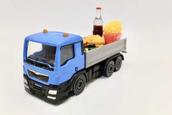 mini truck and toy food truck