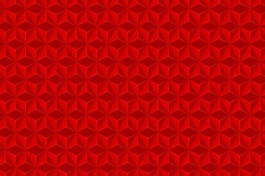Çarpıcı Kırmızı Arkaplan Görüntüsü Geometrik Şekillerin Bir Satırı ile desenli. Cesur ve Modern Estetik Projelere Görsel İlgi Eklemek ve Yazdırmak İçin İdeal.