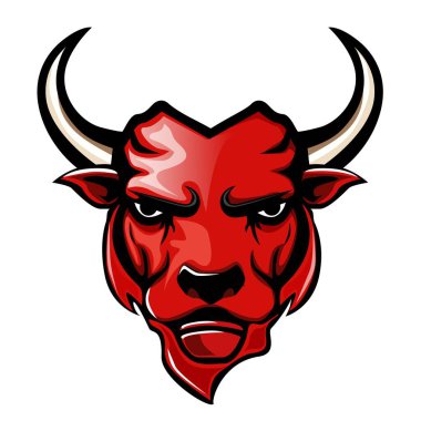 bir boğa'nın baş gösteren resim