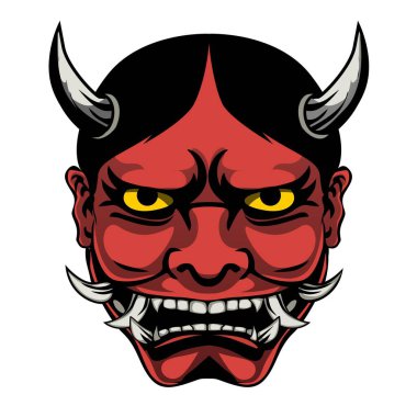 Japon maskesinin tasviri