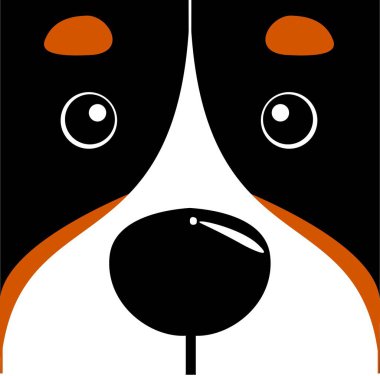 Köpek yüzü çizimi