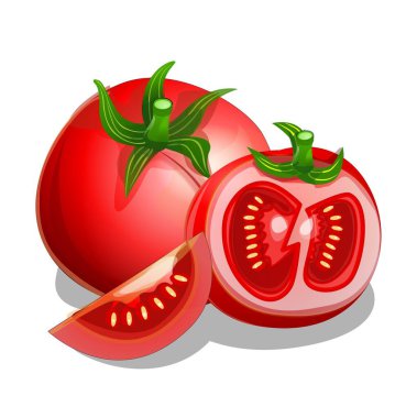 Bu bazı domateslerin çizimi.