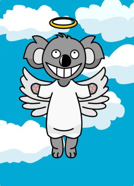 Gökyüzündeki Koala meleği