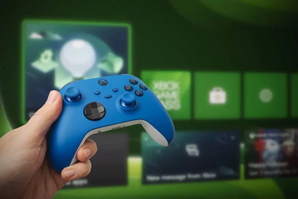 Wroclaw, Polonya - NOV 13, 2023: XBOX Oyun Geçidi popüler bir oyun platformudur