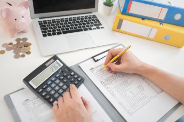 ABD vergi formlarını dolduran vergi geliri kavramı