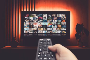 Uzaktan kumandalı ve resimli TV multimedya yayın kavramı