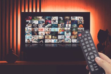Uzaktan kumandalı ve resimli TV multimedya yayın kavramı