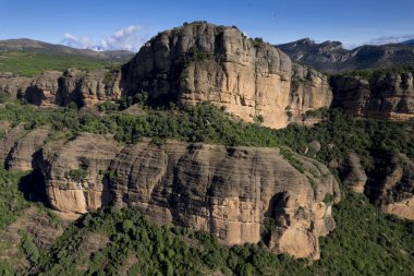 Sossis, Lerida, Katalonya, İspanya 'daki dağlar