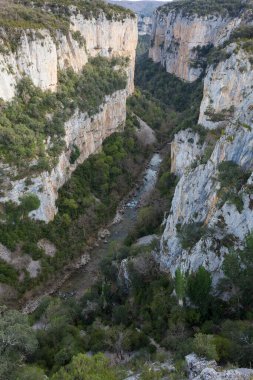 Foz de Arbaiun ve Irati nehri, Navarra, İspanya