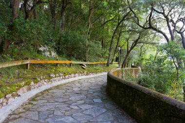 Txatxarramendi gezinti güvertesi, Pedernales, Bizkaia, Bask Ülkesi, İspanya