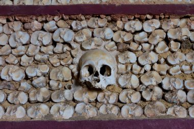 Monte do Carmo, Faro, Algarve, Portekiz 'deki Üçüncü Düzen Kilisesi' nin Bonnes Şapeli.