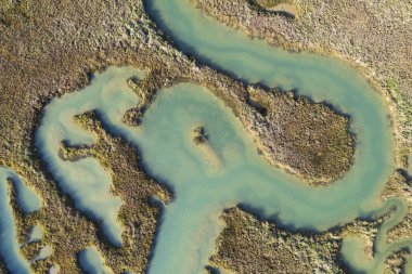 Ria Formosa Doğal Parkı, Faro, Algarve, Portekiz