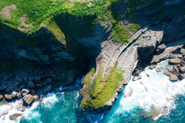 Galizano, Cantabria, İspanya 'daki kayalıklar