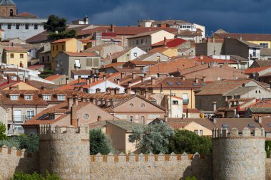 Avila, Castilla y Leon, İspanya manzarası