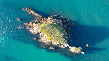 Cuchia 'daki Segunda Adası, Cantabria, İspanya