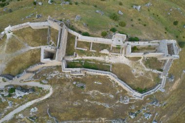 Gormaz Kalesi, Soria, Castilla y Leon, İspanya