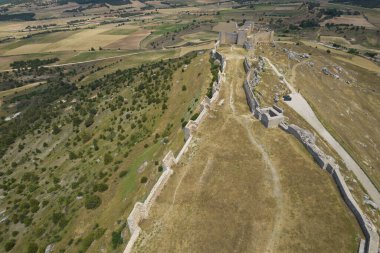 Gormaz Kalesi, Soria, Castilla y Leon, İspanya