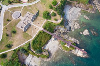 Ribadeo kıyıları, Galiçya, İspanya