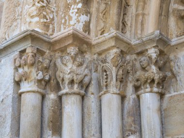 San Lorenzo Kilisesi Vallejo, Mena Vadisi, Las Merindades, Burgos, Castilla y Leon, İspanya