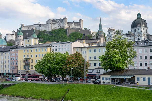 Salzburg Austria Beautiful Views City Great Composer Wolfgang Amadeus Mozart — Stock Photo, Image