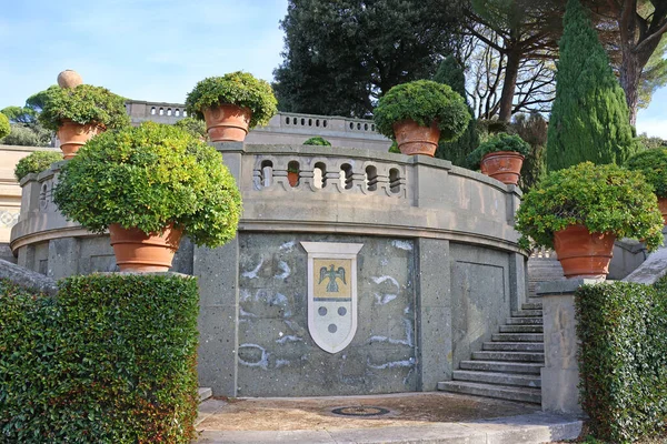 Castel Gandolfo Rome Italië Januari 2023 Prachtige Pauselijke Tuinen Van — Stockfoto