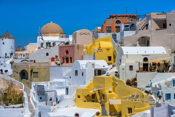 그리스의 산토리니 그림같고 낭만적 — 스톡 사진