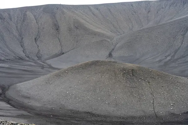 Black Icelandic Basalt Sand Stokksnes Dunes Reynisdrangar Vik Iceland — Stock Photo, Image
