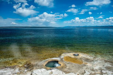 Yellowstone Ulusal Parkı, Norris Geyser Havzası, Wyoming, Amerika Birleşik Devletleri