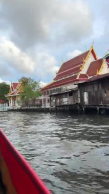 Living in Poverty Canal of Bangkok Thailand Asia Boat Tour