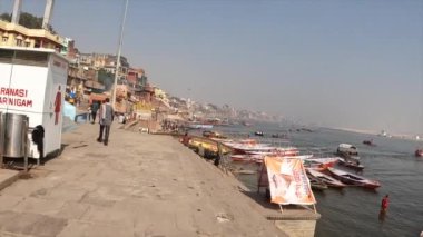 Walking Ganges River Varanasi India