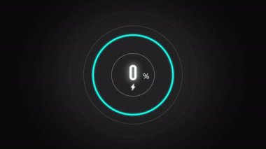 Yüzde 23. Ekran yüzdesi yükleniyor, cep telefonu ekranı görüntüleniyor, batarya% 23 şarj ediliyor.