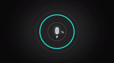 % 33. Ekran yüzdesi yükleniyor, ekran cep telefonu görüntüsü% 33 şarj ediliyor 