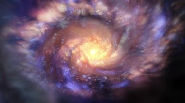 Hareket eden yıldızlar ve kozmik tozla bir galaksinin boyutunu ve çekiciliğini gösteren üç boyutlu bir animasyon. Herhangi bir projeye merak ve şaşkınlık eklemek için ideal.