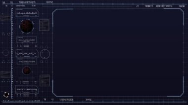 Geleceğe dönük bir HUD kullanıcı arayüzünü gösteren büyüleyici bir video. Bu CG animasyonu herhangi bir projeye modernlik ve karmaşıklık ekler.