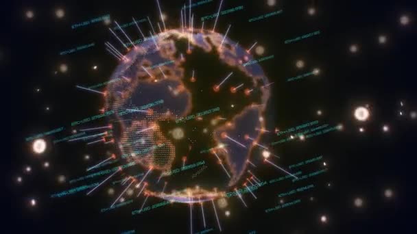Animation Visar Världen Cryptocurrency Utforska Detaljerna Detta Digitala Landskap Ett — Stockvideo