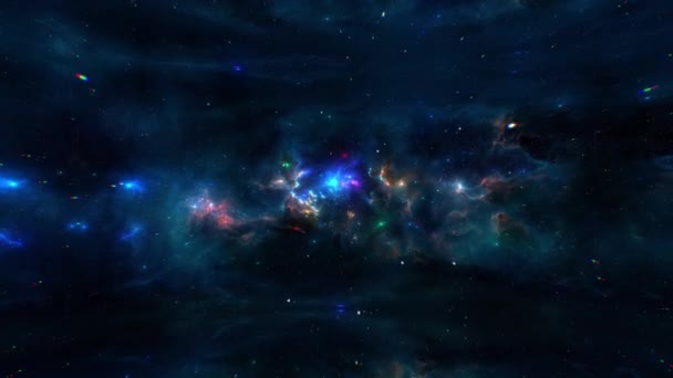Animação Star Trek Vídeo Visualmente Impressionante Que Mostra Universo Star — Vídeo de Stock