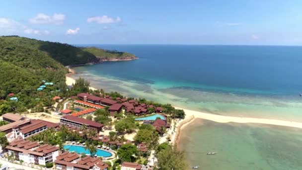 Experimente Belleza Impresionante Playa Koh Pha Ngan Este Fascinante Video — Vídeo de stock