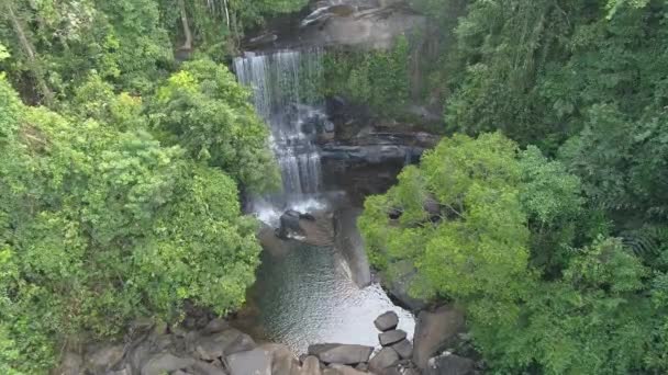 Découvrez Beauté Forêt Tropicale Koh Kut Cascade Rivière Montagnes Plongez — Video