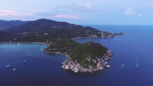 Ζήστε Την Ομορφιά Του Freedom Beach Ενός Ήρεμου Ταϊλανδέζικου Νησιού — Αρχείο Βίντεο