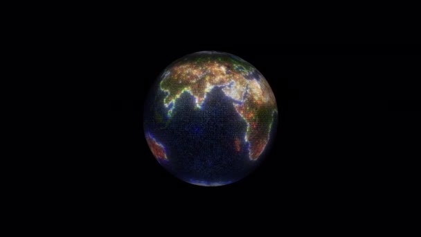 Animáció Bemutatja Föld Szépségét Utazás Tájakon Városképeken Lenyűgöző Módon Ragadja — Stock videók