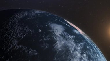 Bilgisayarlı animasyon dünyaların yörüngelerini gösteriyor, gezegenlerin güzelliğini ve enginliğini yakalıyor. Belgeseller ve eğitim videoları için elverişli.