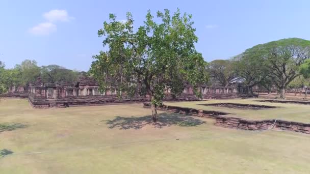 Descubre Belleza Del Parque Histórico Phimai Tailandia Través Este Cautivador — Vídeos de Stock