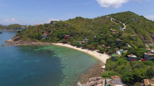 Playa Sai Daeng Tailandia Tiene Impresionantes Vistas Coral Alójese Coral — Vídeo de stock